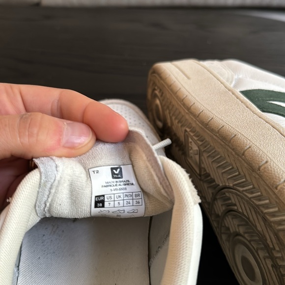 Veja V-90 Leather Sneakers - size 38 - Picture 4 of 5